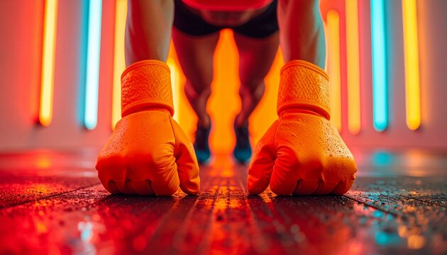 Colorful wear enhances every fitness challenge.  