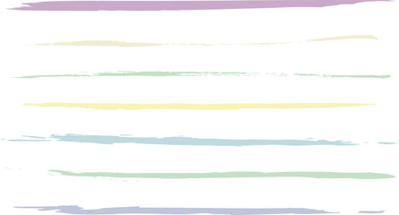Pastel Brushstrokes Horizontal Stripes Background