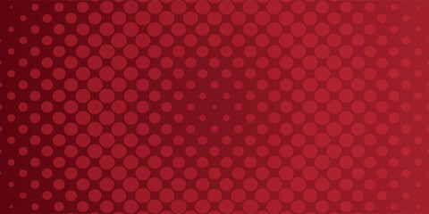 Red diagonal geometric shape with halftone. Modern background vector illustration
