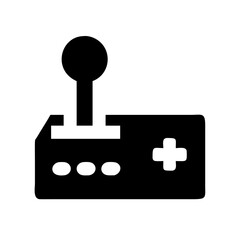 Minimalist Game Controller Icon – Vector Symbol for Gaming
