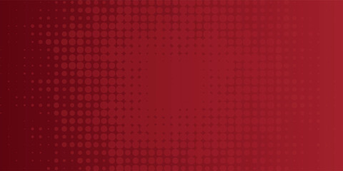 Red diagonal geometric shape with halftone. Modern background vector illustration