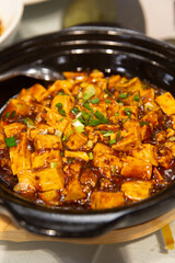 Spicy Sichuan-style Mapo Tofu