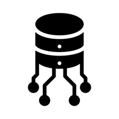database glyph icon