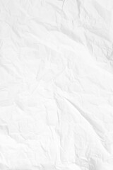 White Paper Texture background. Crumpled white paper abstract shape background with space paper for text