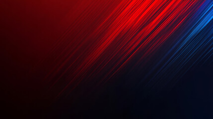 Abstract background featuring dynamic lines in red and blue hues, creating sense of movement and energy. gradient effect enhances visual appeal, making it suitable for various design projects