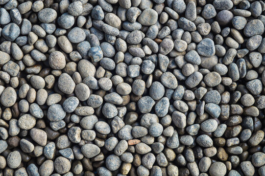 texture or pattern of small stones, pebbles arranged beautifully