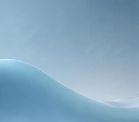 Soft light blue backdrop, flowing gradient, polished texture  Elegant, calming aesthetic ,  polished,  refined