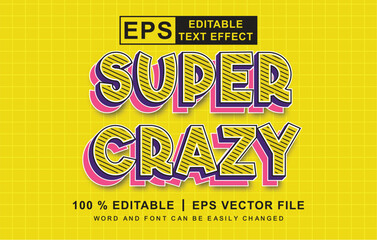 pop art cartoon text effect	