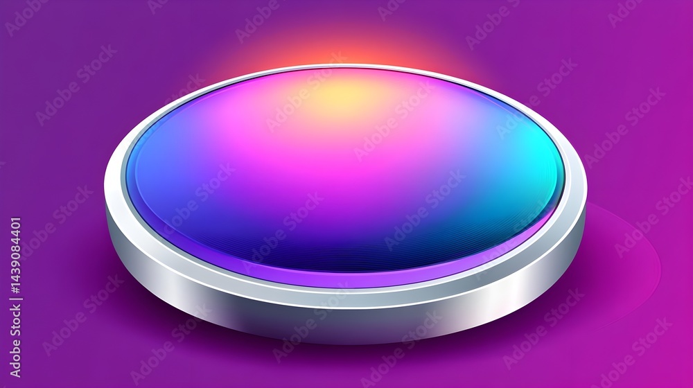 Poster glowing onetime pass display digital device mobile screen abstract background close-up technology co