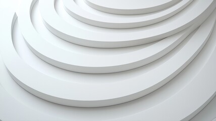 Abstract White Curves: Modern Architecture Background abstract white curve lines minimalist modern