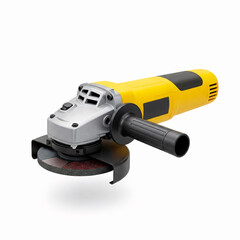 Electric grinder isolated on a white background. 3d illustration.