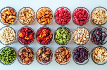 Variety of Healthy Grains & Nuts