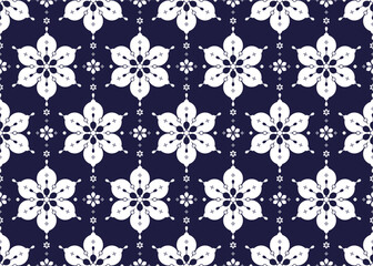 ethnic fabric seamless pattern, portuguese style, design for cloth, carpet, batik, wallpaper, wrapping etc.