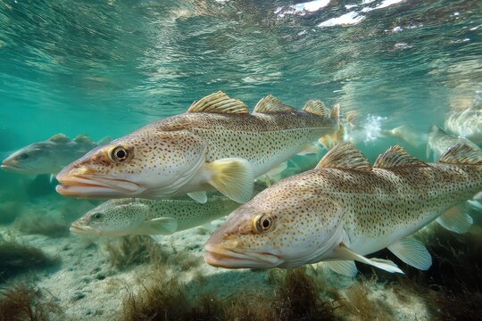 Norwegian underwater cod