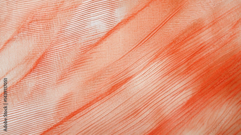 Poster soft pencil strokes gradient: muted coral lines with texture, abstract design