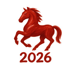 2026 year of the red horse