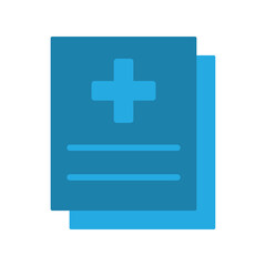 Fototapeta premium Medical report icon design template