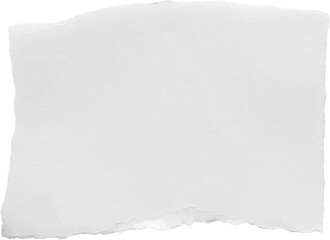 Obraz premium White ripped paper torn edges strips isolated on black background