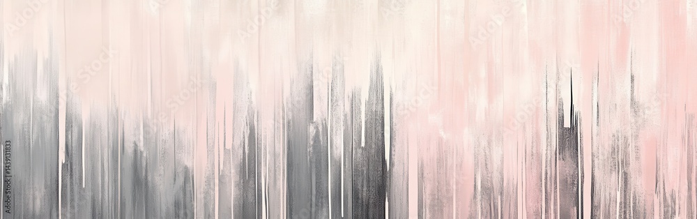 Aufkleber Dynamic Abstract Pattern with Muted Pink and Silver, Streaked Texture for Modern Design Projects and Artistic Backgrounds