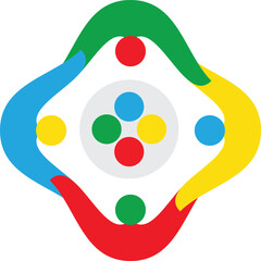 Community Icon, Collaboration Illustration