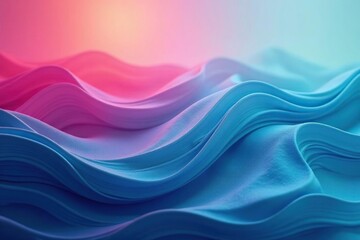 Fototapeta premium Subtle undulating lines forming a calming wallpaper design , cream, wave, pattern