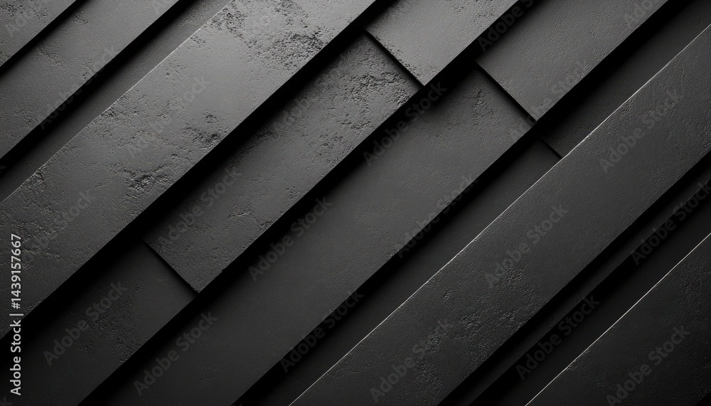 Poster angled dark grey stone panels create textured modern background. great for graphic design or website