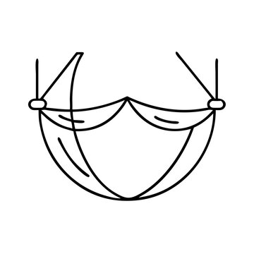 recommend clip art: hammock icon, hammock line art - simple line art of hammock, perfect for hammock logos and icons