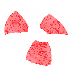 水彩風のうきわの手描きアイコン素材｜夏のレジャーイラスト © akinya