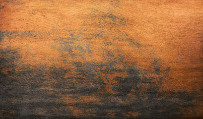 3D paint, fancy gold paint black wood plank, old grunge rustic texture, vintage age decoration background, interior wallpaper 