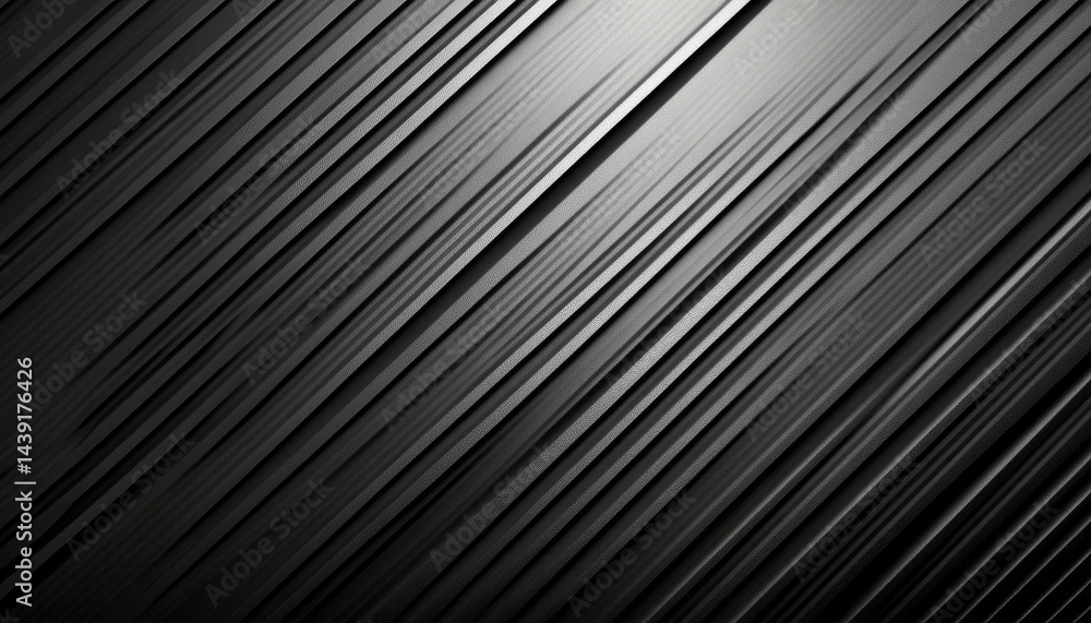 Poster dark gray textured stripes run diagonally across the image surface. use as a backdrop for graphic de