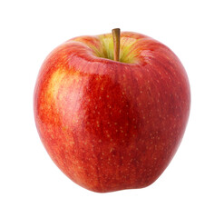 Red apple (Envy Apple) isolated, red apple macro studio photo, transparent PNG, cut out