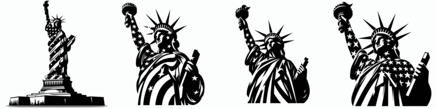 The liberty. Symbol Vector Clip art. Autonomy unbound prospect for individual empowerment civic independence.