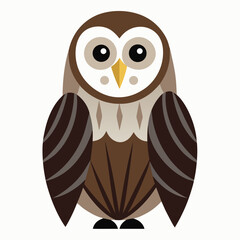 Obraz premium owl on a branch