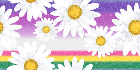Elegant flower pattern, ditsy floral seamless pattern. Hand draw repeat pattern. Ditsy floral flower pattern for fashion