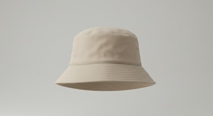 Bucket Hat Isolated on Simple Background