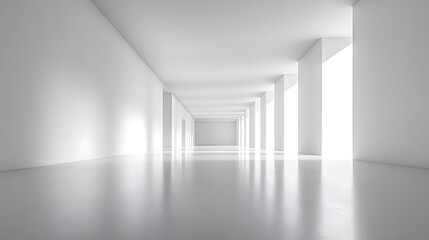 Empty modern space minimalist design photography indoor wide angle clean aesthetic for creative use
