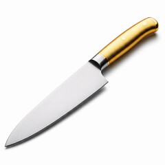 Kitchen knife isolated on a white background.