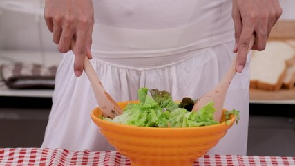 Asian pregnant woman lifestyle taking care of childbirth expectations, belly woman hands fondle or pat stomach with love and tenderness, tummy girl happy recognize touching her unborn child movement