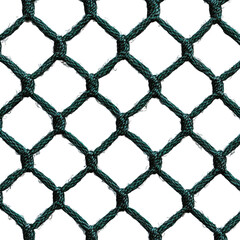 Naklejka premium Garden netting isolated on transparent background.