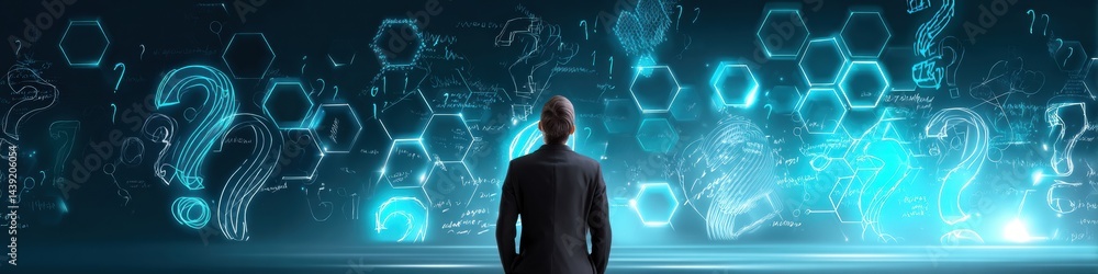 Poster Quantum Insight AI-Driven Strategic Problem-Solving for Tech Executives - Navigating Digital Complexity with Cognitive Innovation and Analytical Visualization
