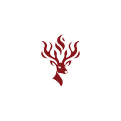 Fire deer logo