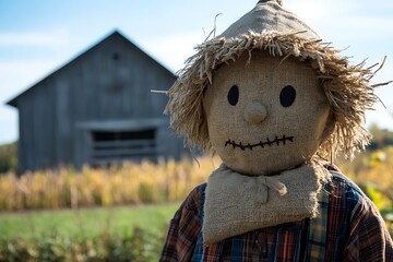 scarecrow in the garden