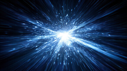 Explosive Cosmic Phenomenon A Stunning Visual of a Bright Burst in Space