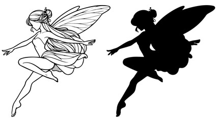 Sprite Fairy Illustration.