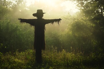 scarecrow in the field