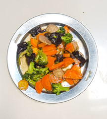 fresh vegetable salad