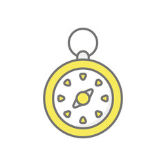 Compass  icon vector stock illustration