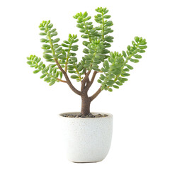 Small potted plant bonsai green foliage