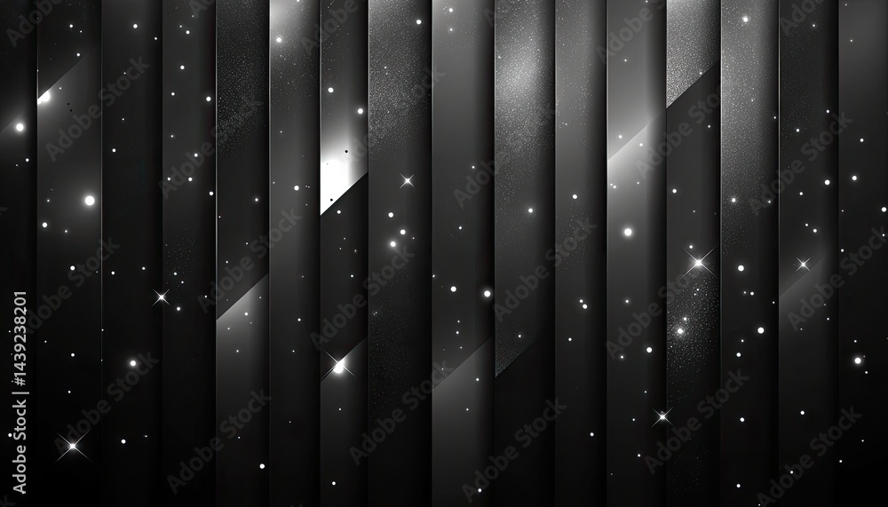 Poster dark textured background has a starlight effect with a gradient. use it for adding a modern, luxurio