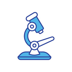 Microscope icon vector stock illustration